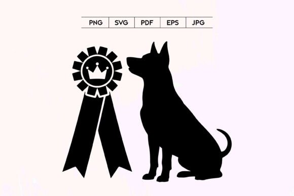 Dog Award Ribbon Winner Icon Review