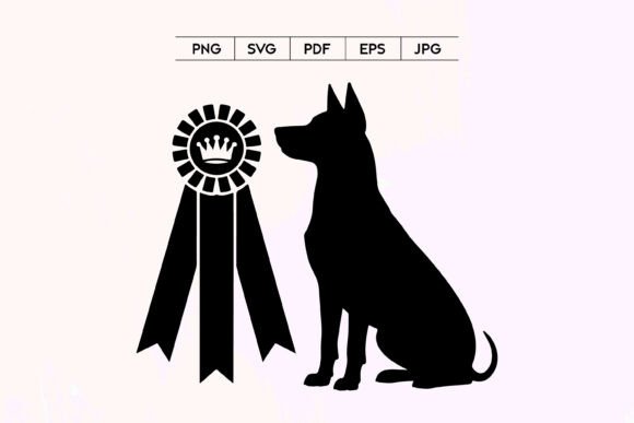 Dog Show Winner Ribbon Award Icon Review