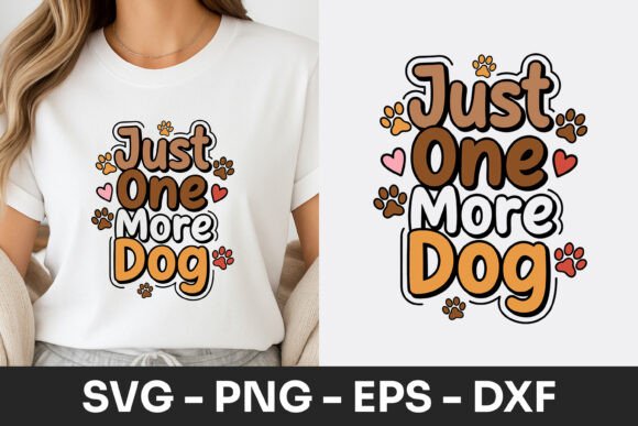 Just One More Dog Cute Design SVG PNG Review