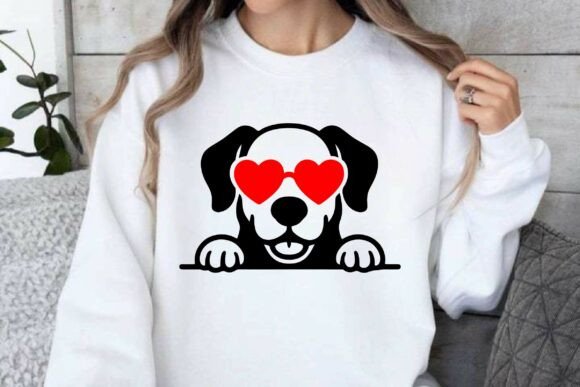 Peeking Dog with Heart Sunglass Design Review