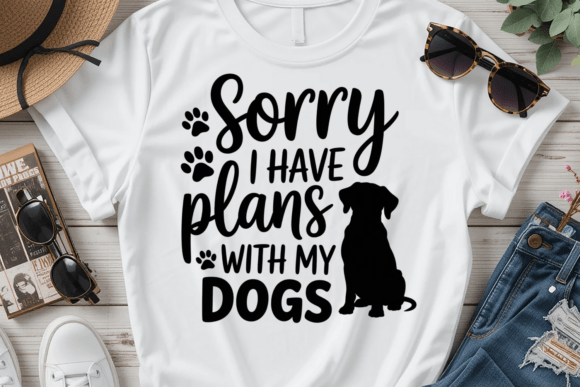 Sorry I Have Plans with My Dogs PNG SVG Review